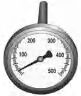 TERMOMETRO DE HASTE 0°C A 500°C